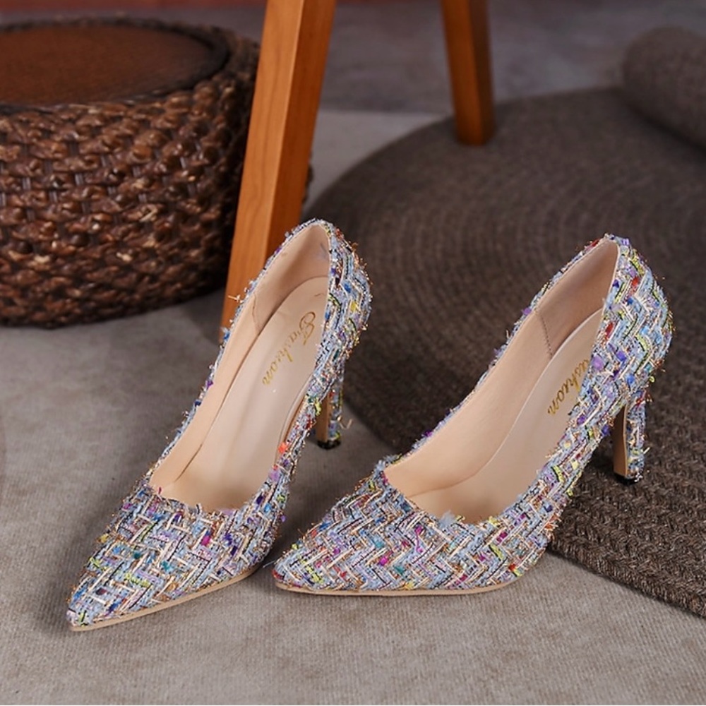 Dress shoe stilettos formal style EU 36 sz brand new never worn